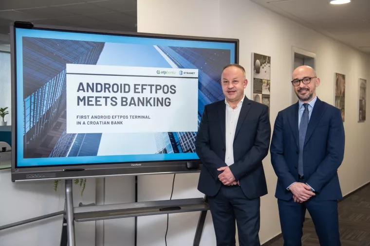 ETRANET Grupa OTP banka, Damir Lesničar i Petar Markač