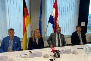 Schalk Opperman, Stefanie Ziska, Marjan Vučak i Daniel Matić