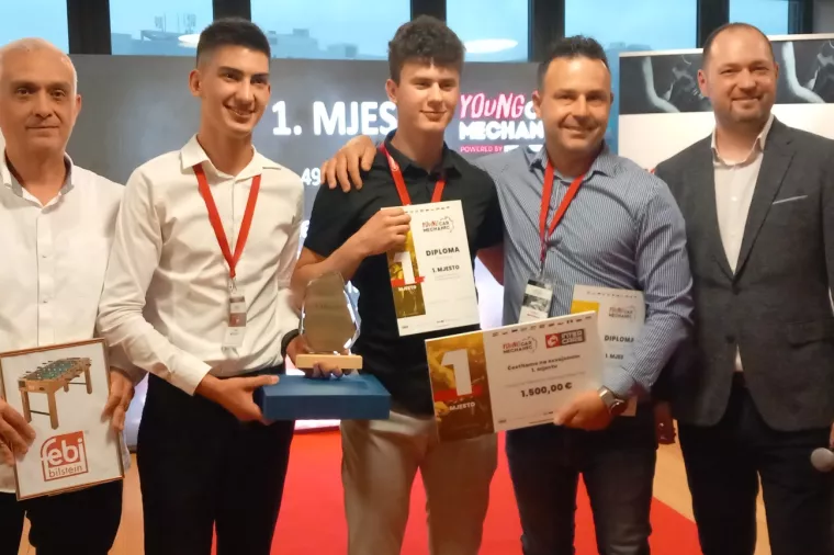 Leon Dumić, najbolji mladi mehaničar u Hrvatskoj 2023