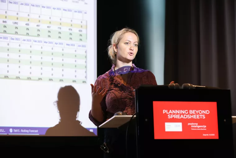 Natalija Dra&scaron;ković, panel Planning beyond Spreadsheets