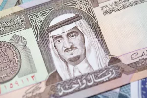 Saudi Arabia 1 riyal banknote