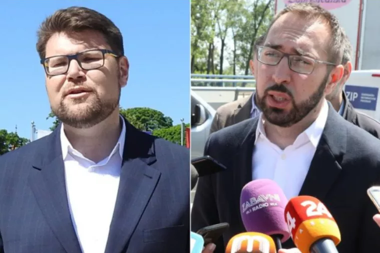 Peđa Grbin i Tomislav Toma&scaron;ević