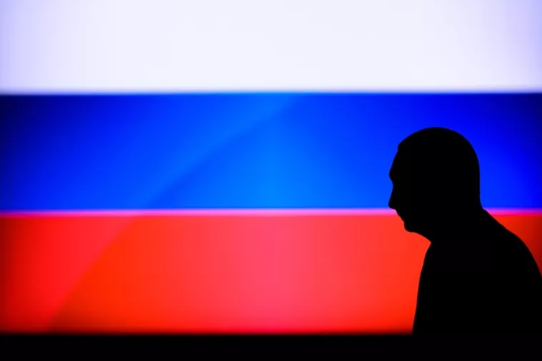 Vladimir Putin, Rusija, Russia, ruska zastava