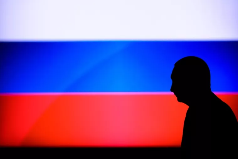Vladimir Putin, Rusija, Russia, ruska zastava