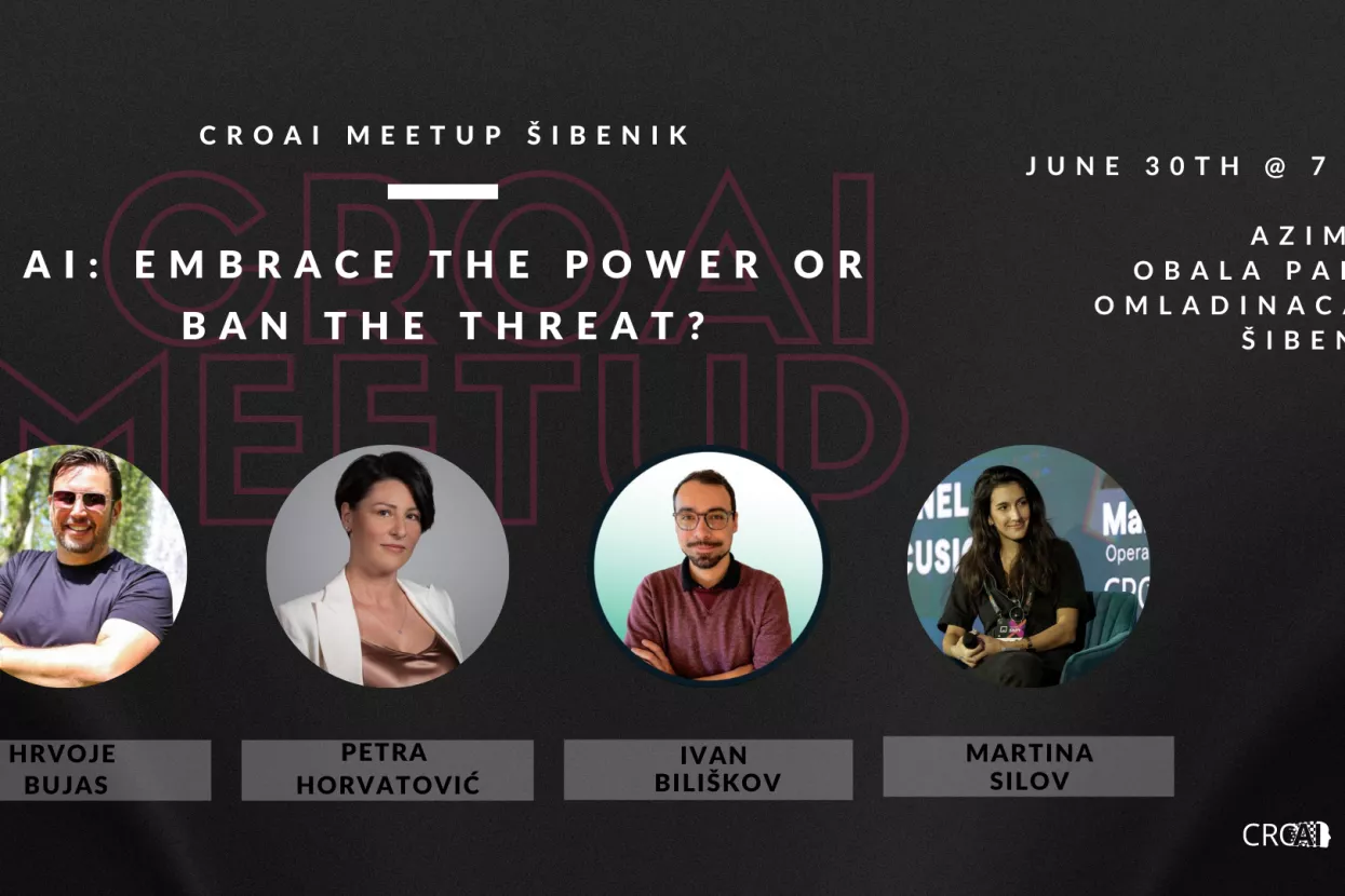 CroAI Meetup &Scaron;ibenik