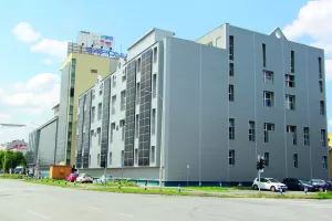 Saponia, zgrada 