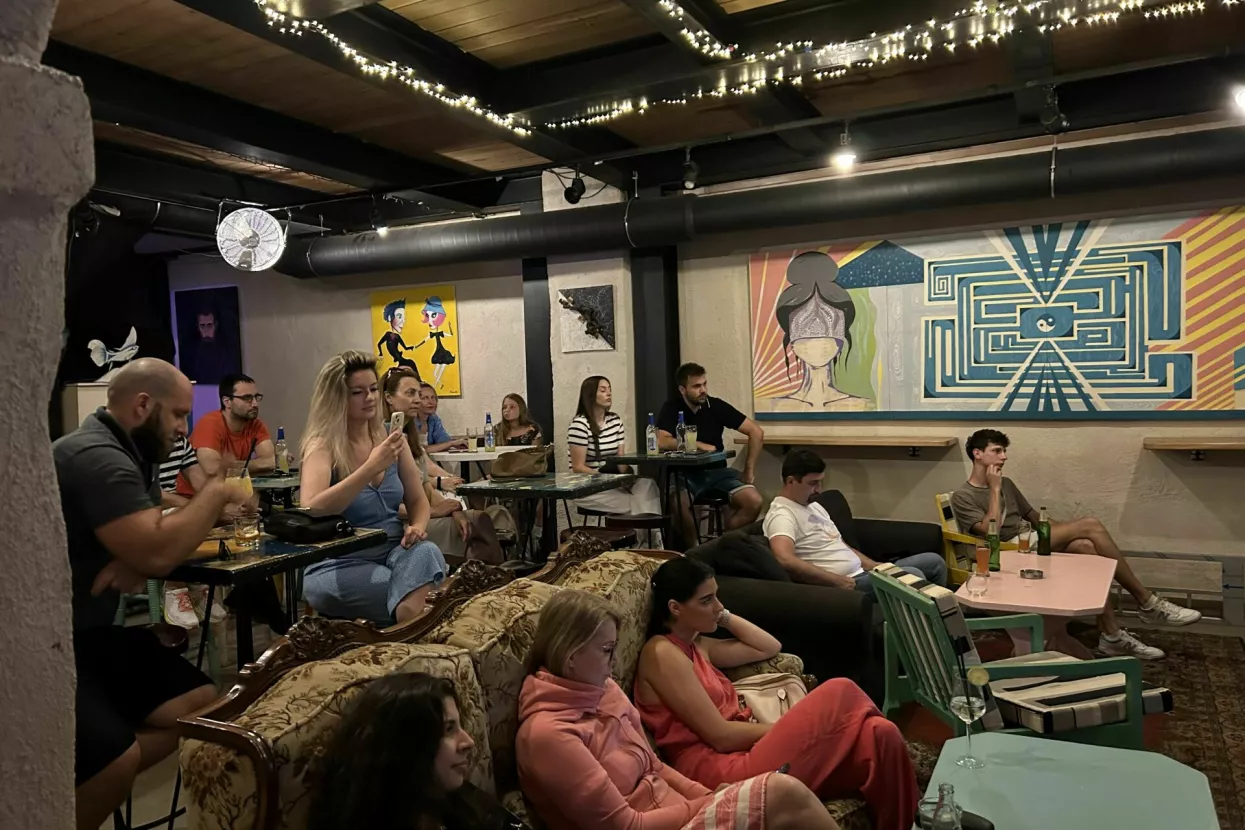 CroAI Meetup &Scaron;ibenik, klub Azimut