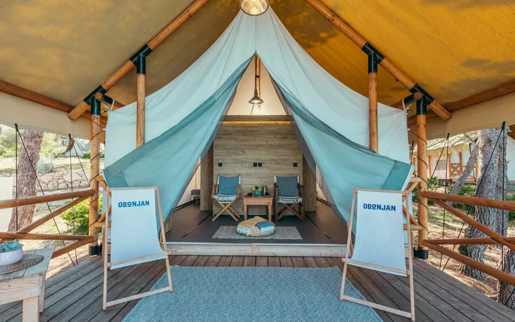 Glamping &scaron;atori