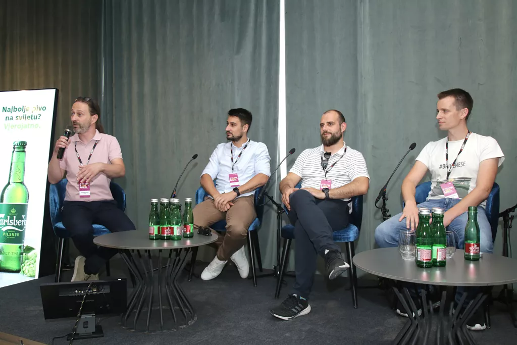 Marketing and sales by numbers 2023. PANEL: ČIME ĆEMO SE HRANITI KAD NESTANU KOLAČIĆI? Zorin Radovančević, Ivan Ple&scaron;e, Tomislav Skorup i Mario Franče&scaron;ević