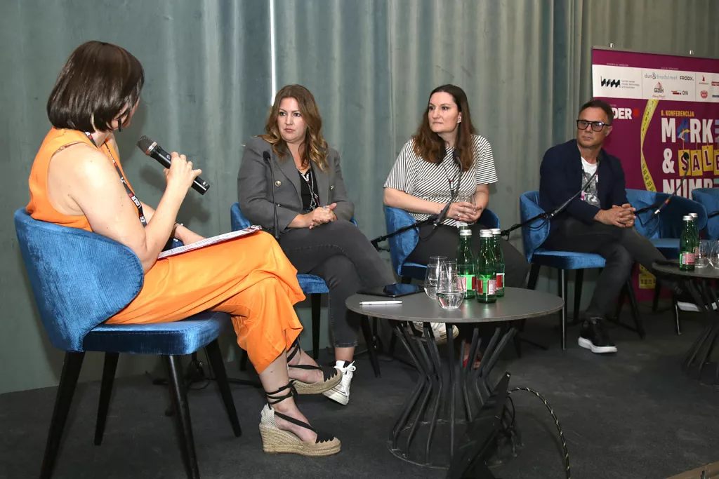 Marketing and sales by numbers 2023. PANEL: STVARA LI VJERNOST VRIJEDNOST? Gordana Gelenčer, Ivana Herceg Batić, Ivana Les i Kristijan Gregorić