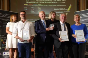 Prof. dr. sc. Stjepan Ore&scaron;ković, nagrada Nikola Tesla za etično poslovanje
