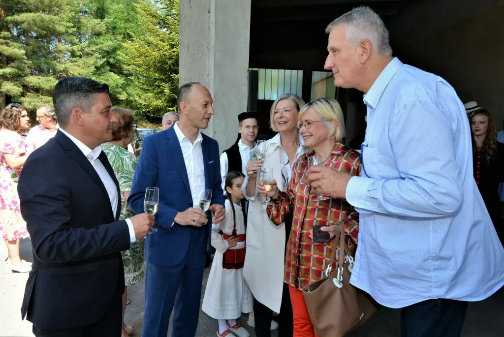 Goran Bukovac, Ernest Petry, Dragica Jerkov, Mirjana Čagalj, potpredsjednica Hrvatske gospodarske komore, Željko Jerkov