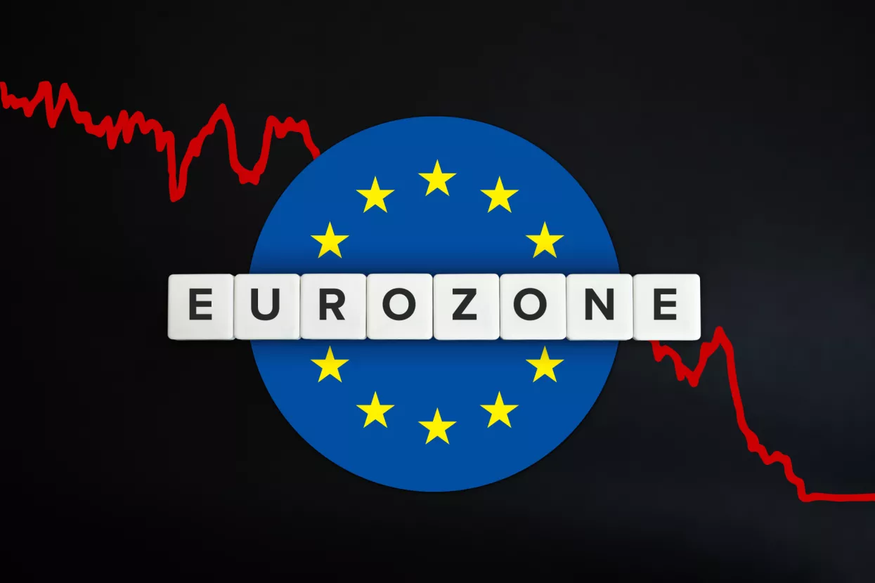 europodručje, pad