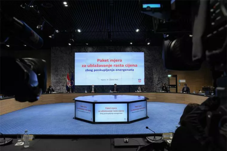 Vlada je veliki antiinflatorni paket mjera predstavila 16. veljače 2022.