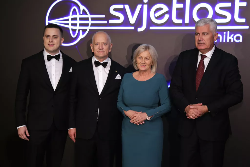 25 godina Klinike Svjetlost: Kre&scaron;imir Gabrić, Nikica Gabrić, Borjana Kri&scaron;to i Dragan Čović