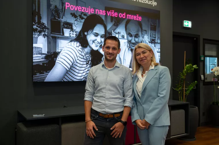 Ivan Runje i Nata&scaron;a Rapaić, Hrvatski Telekom
