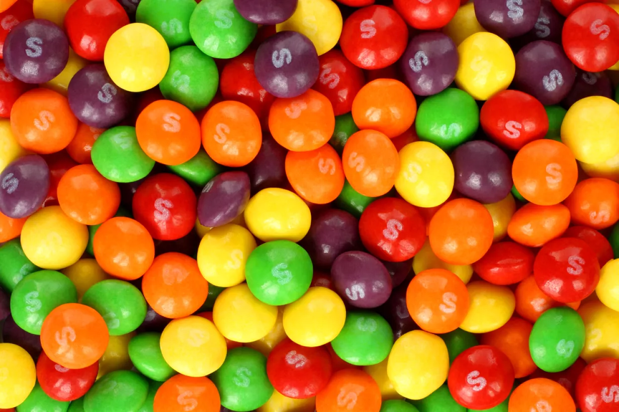 Skittles bomboni