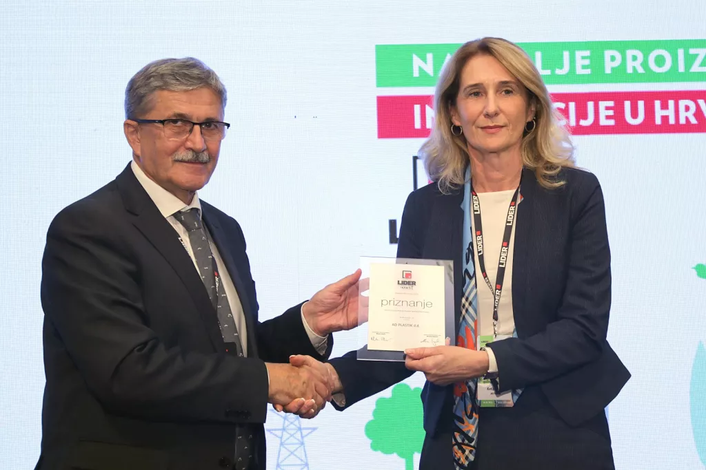 Lider Investicijska konferencija 2023. Miodrag &Scaron;ajatović i Katija Klepo