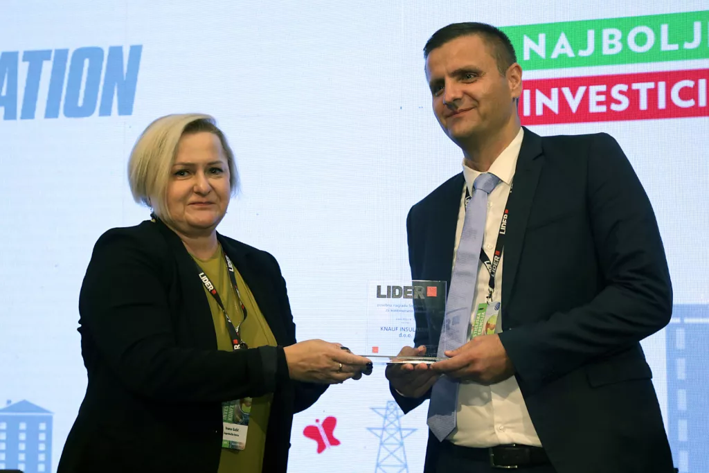 Lider Investicijska konferencija 2023. Ivana Gažić i Stjepan Mr&scaron;ić