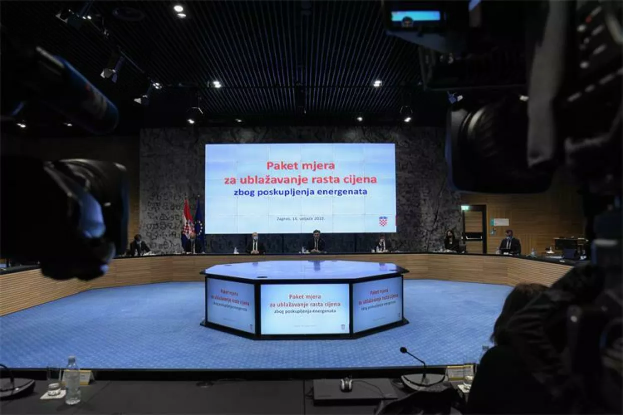 Vlada je veliki antiinflatorni paket mjera predstavila 16. veljače 2022.