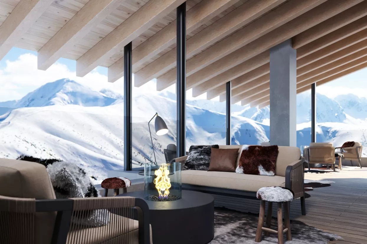 Obertauern Places Hotel roftop