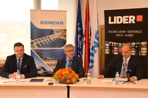 38. susret Liderova Kluba izvoznika, Marko Primorac, Miodrag &Scaron;ajatović, Josip Lasić
