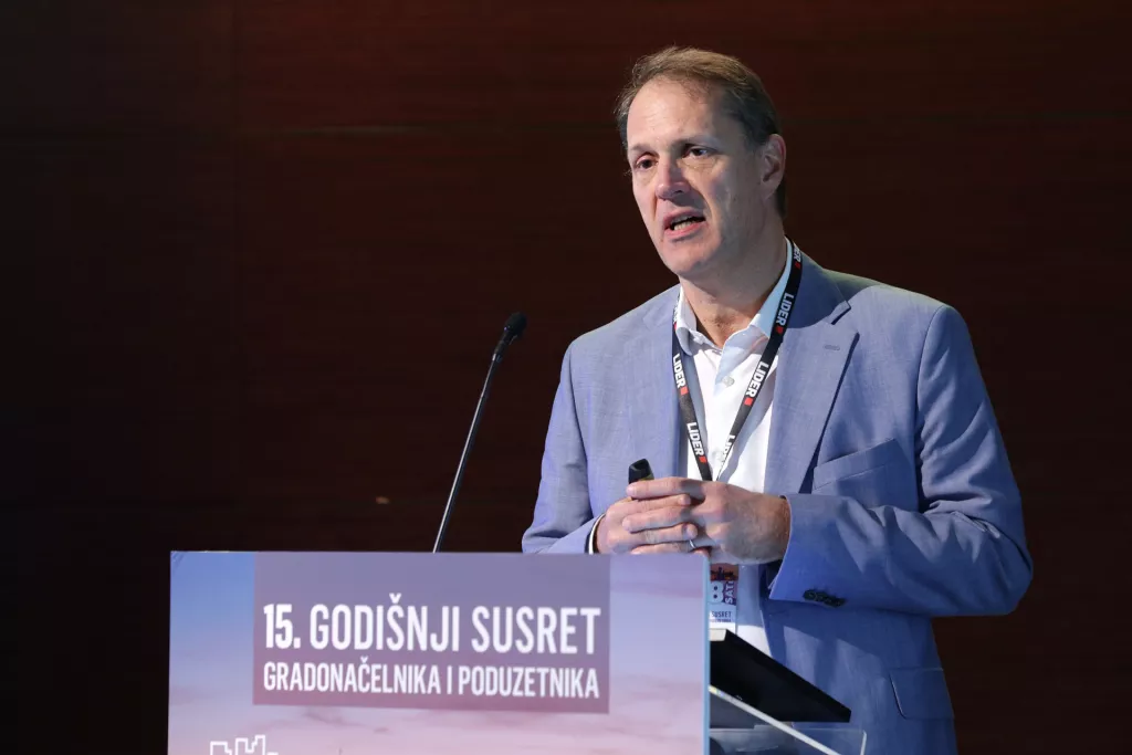 15. godi&scaron;nji susret gradonačelnika i poduzetnika 48 sati 2023. Hrvoje Sagrak