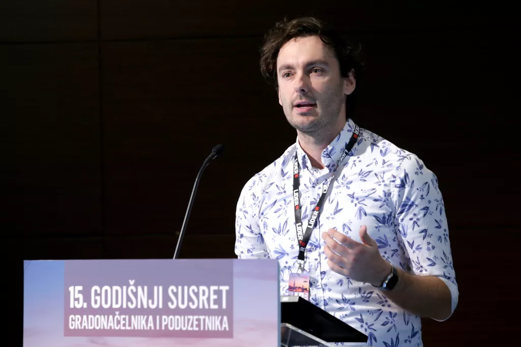 15. godi&scaron;nji susret gradonačelnika i poduzetnika 48 sati 2023. Marko Kovačić