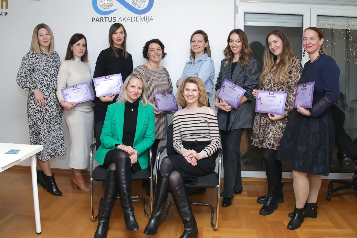 Program osnaživanja, 10 modula za žene u srednjem menadžmentu: Nata&scaron;a Dević, Sanela Mlatilik, Vanja Vujinović, Iva Marsanić, Bojana Božanić Ivanović, Ana Burazer, Ivana Mirković, Ivana Futivić, Mirta Fraisman Čobanov i Nata&scaron;a Jeličić