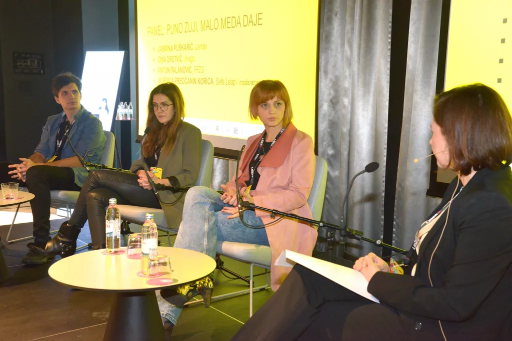 7. HR konferencija, Antun Palanović, Dina Drevtić, Jasmina Pu&scaron;karić, Đurđica Preočanin Korica