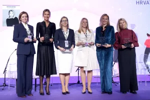 Žene u biznisu 2023. Antonia Glava&scaron;, Lada Tedeschi Fiorio, Zsuzsanna Eva Ortutay, Simona Kostrevc, Anita Letica i Nata&scaron;a Rapaić