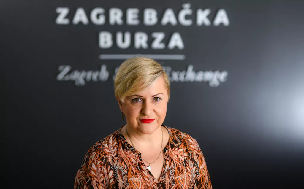 29.10.2021.., Zagreb - Ivana Gazic, predsjednica Uprave Zagrebacke burze 