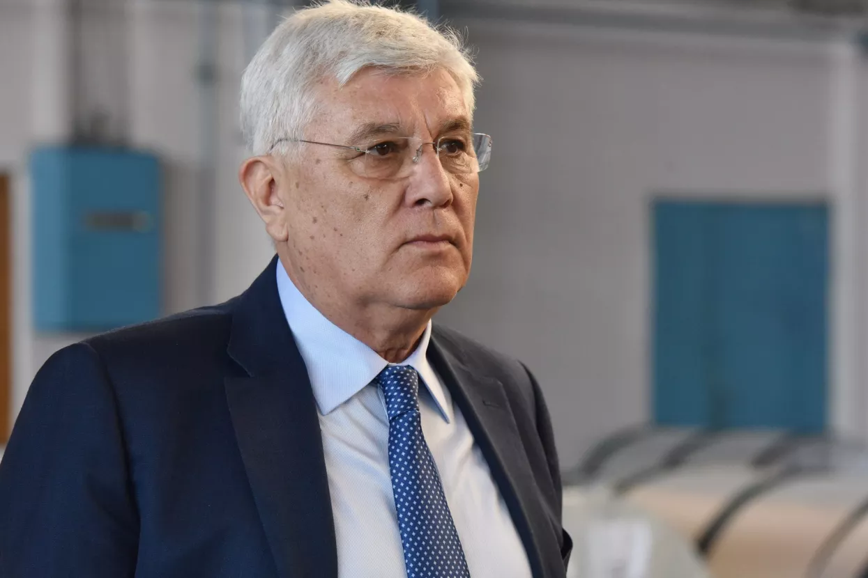 08.05.2019., Sibenik - u Impol - TLM- u odrzana svecanost u povodu pustanja u pogon nove linije Salico za proizvodnju proizvoda za automobilsku industriju i urucenja certifikata sa standardom<br>EN 9 100, koji je podloga za razvoj avio - industrije. Vlado Covic<br>Photo: Hrvoje Jelavic/PIXSELL