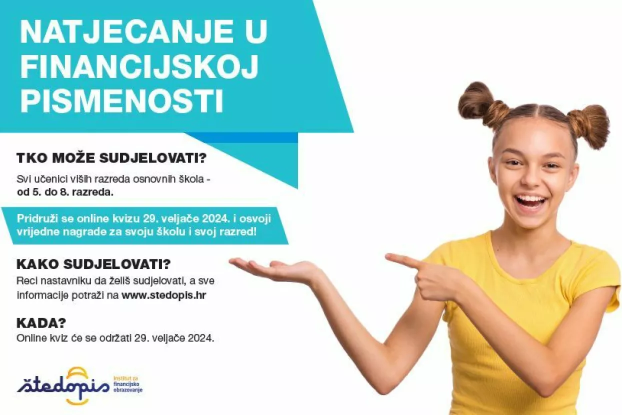 &Scaron;tedopis natjecanje u financijskoj pismenosti