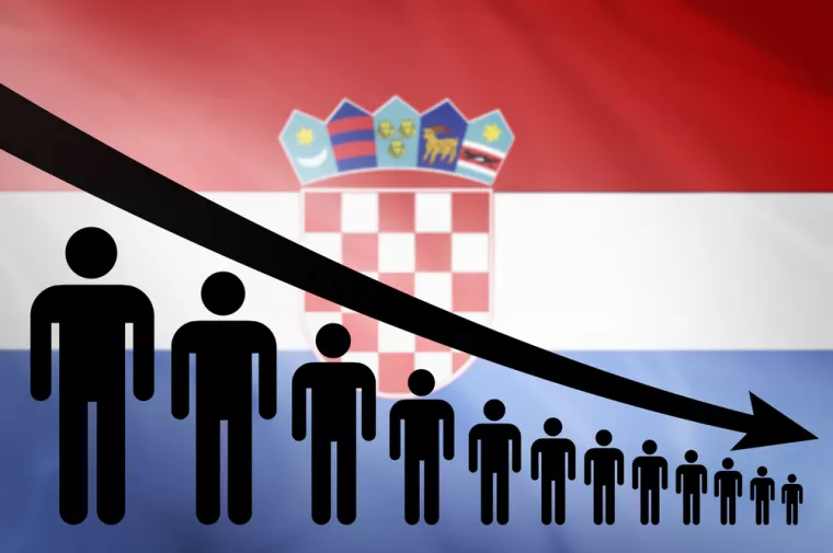 Hrvatska, pad stanovnika, pad broja stanovnika, pad stanovni&scaron;tva, depopulacija, demografija