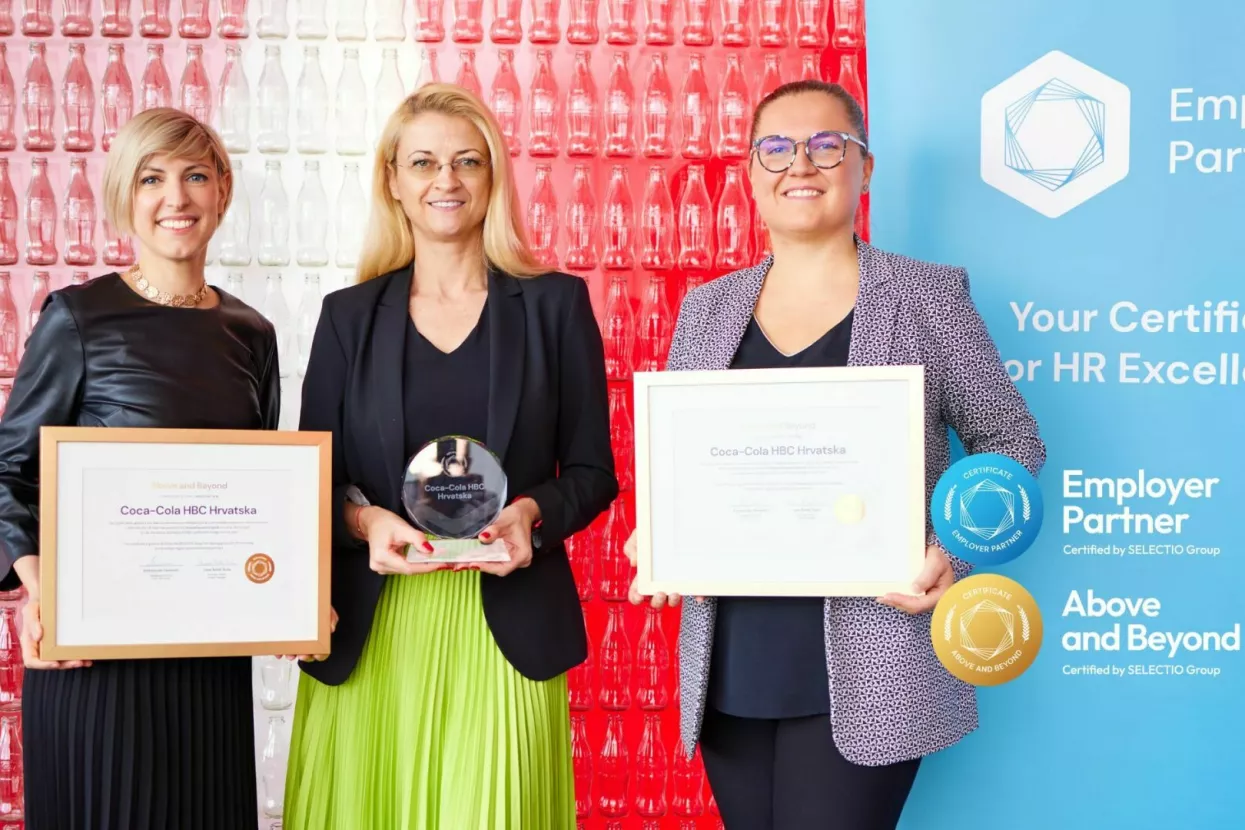 Coca-Cola HBC Hrvatska Employer Partner i Above and Beyond 2023