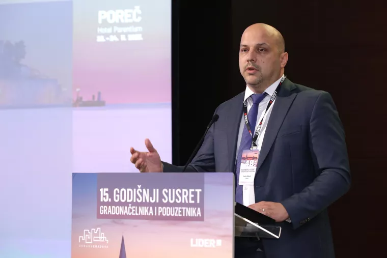 15. godi&scaron;nji susret gradonačelnika i poduzetnika 48 sati 2023. Luka Balen