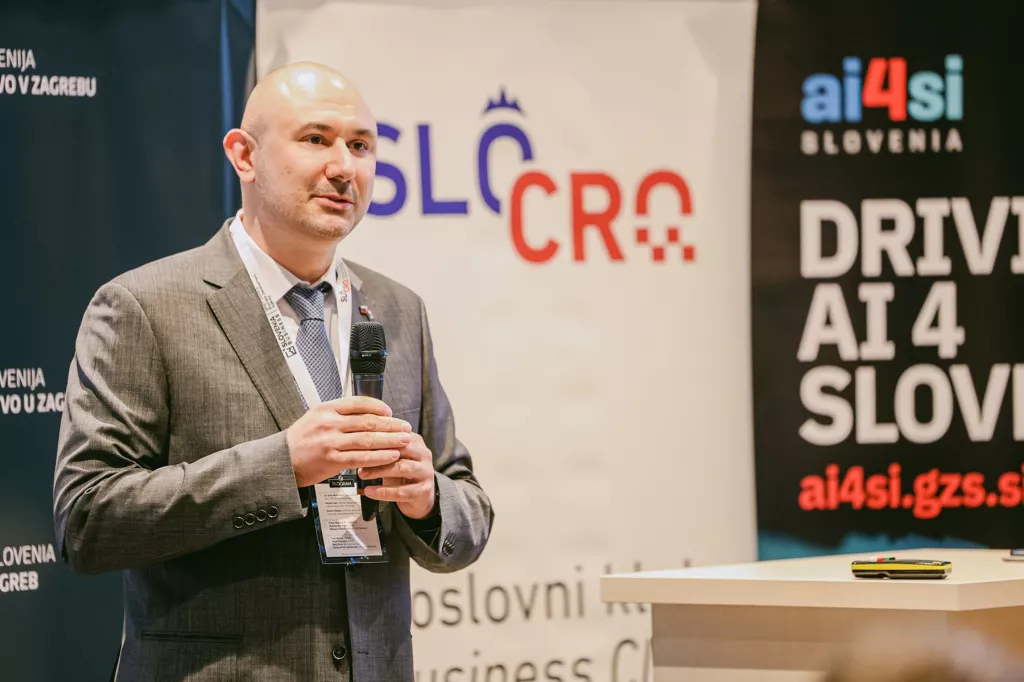 Sa&scaron;a Muminović, predsjednik SLO CRO Poslovnog kluba