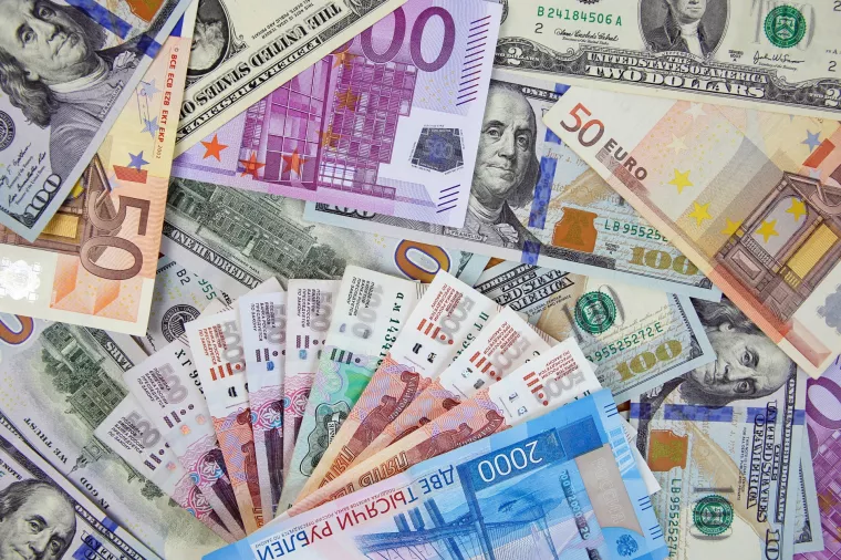 Rubalj, dolar i euro