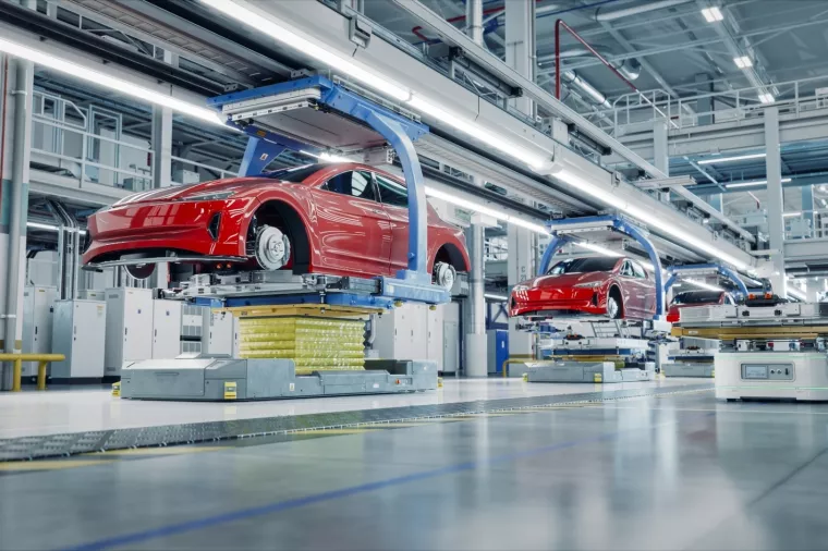 EV tvornica - proizvodnja automobila