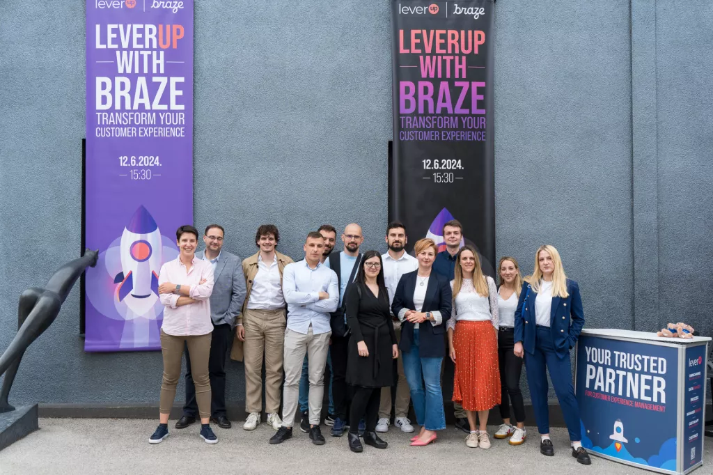 LeverUP tim na događaju