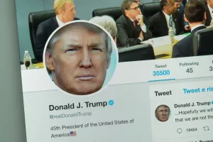 Donald Trump, Twitter profil, X