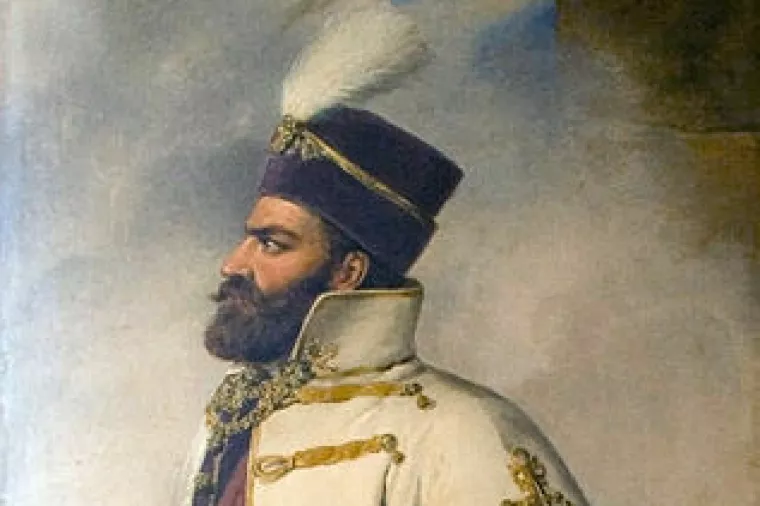 Nikola &Scaron;ubić Zrinski, slika, Barabas Miklos (1810-1898)
