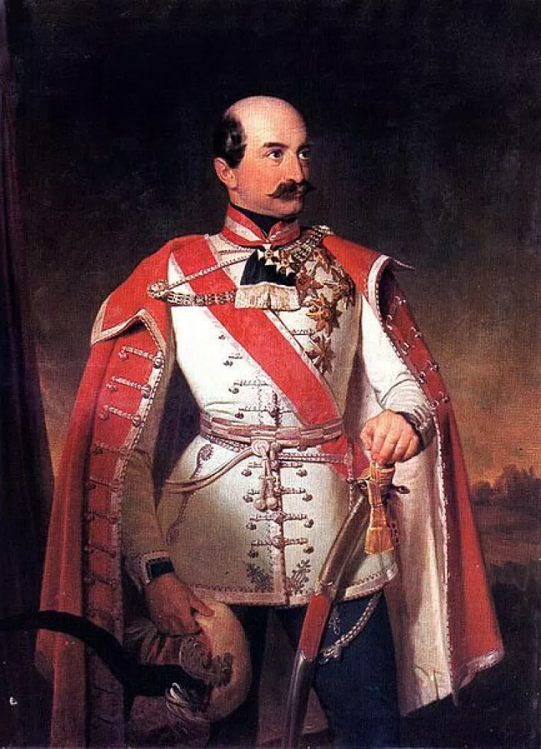 Ban Josip Jelačić, slika, Ivan Zasche