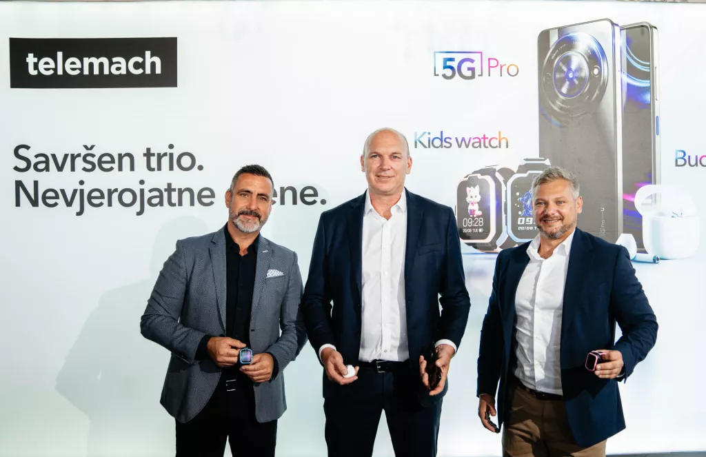 Mislav Galler, Adrian Ježina, Damir Vrsajković, Telemach Hrvatska