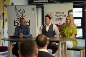 Marin Golub, Marijan Bračić i Nina DremeljVesna Deeptech VC fond predstavio svoje prvo ulaganje u hrvatsku tvrtku Legit