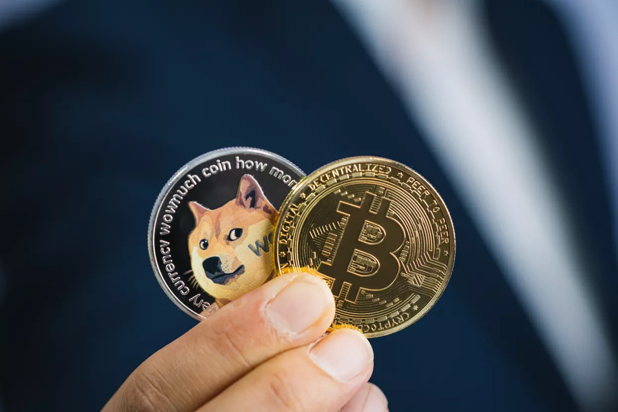 Golden bitcoin Dogecoin DOGE