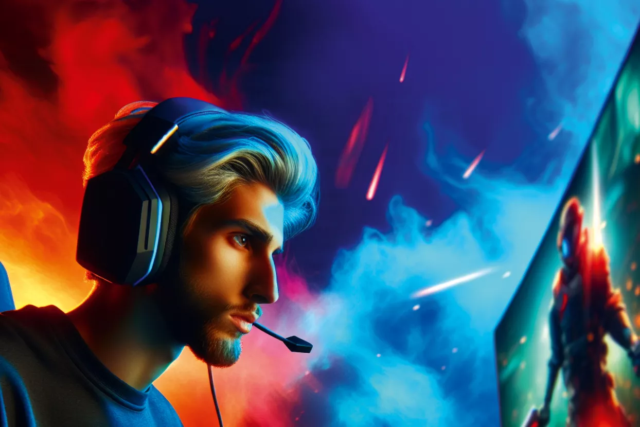 E-sport ilustracija