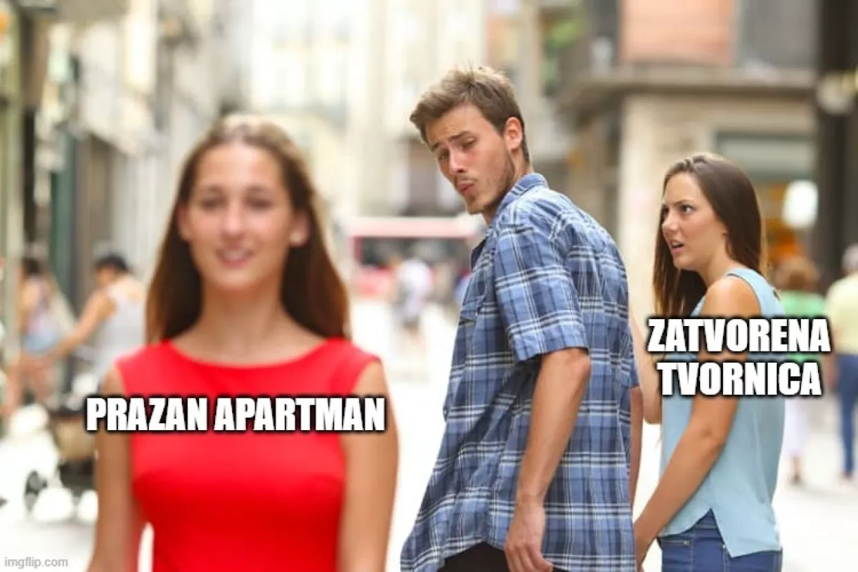 Apartmani, tvornice