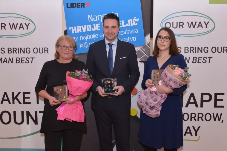 Nagrada Hrvoje Mateljić, Ljubica Gatarić, Marko Biočina, Karla Zupičić